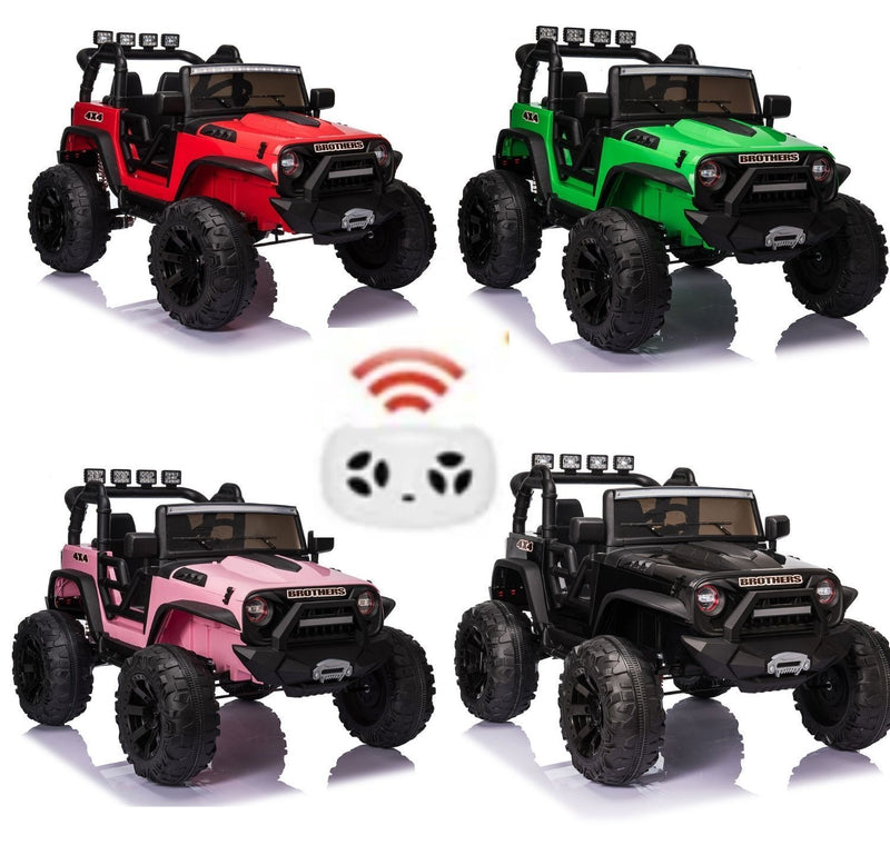 24V Electric Kids Ride-On Jeep Toy Car with USB, Bluetooth, and Remote Control Battery Powered Magic Cars 6