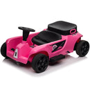 24V Electric 2-Seater Ride-On Go Kart for Kids with Remote Control in Red, Pink, Blue, and Yellow Magic Cars 1