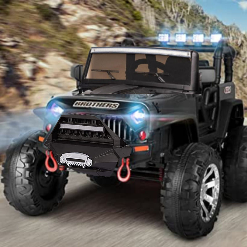 24V Electric Kids Ride-On Jeep Car with 400W Motor, 9AH Battery, Remote Control, and 3-Speed Settings Magic Cars 3