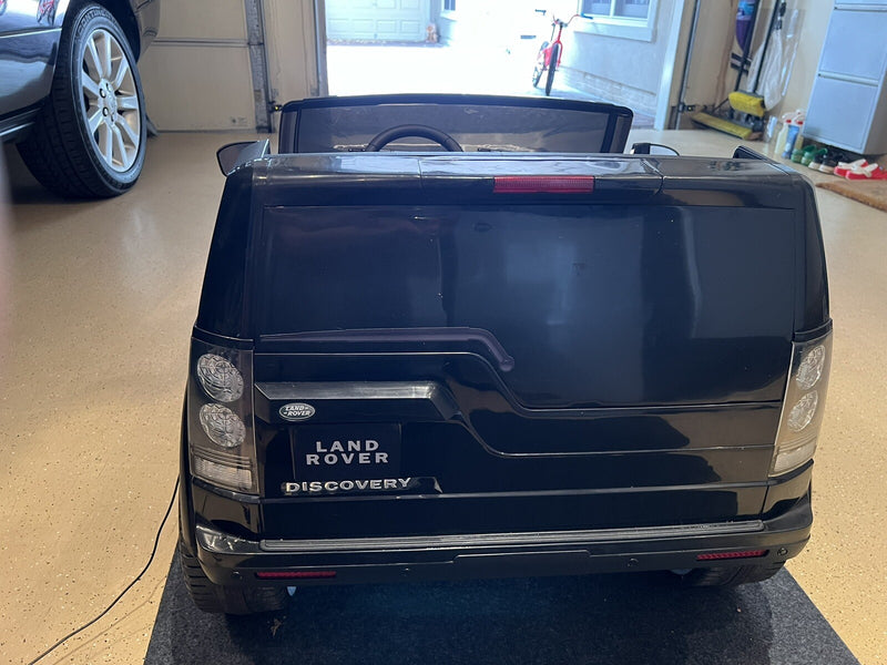 24V Electric Kids Ride-On Land Rover Toy Vehicle Black Magic Cars 3