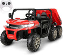 24V Electric 4WD Ride-On UTV Toy Vehicle with Dump Bed and 6 Wheels Magic Cars 8