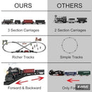 Remote-Controlled Metal Train Set for Children Aged 4-8 - Standard Magic Cars 4