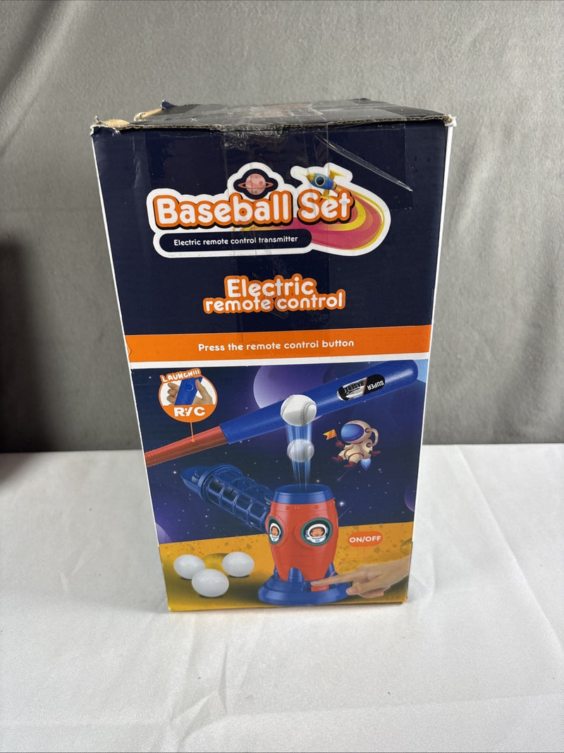 Electric Baseball Launcher for Kids with Remote Control T-Ball Training Toy Magic Cars 1