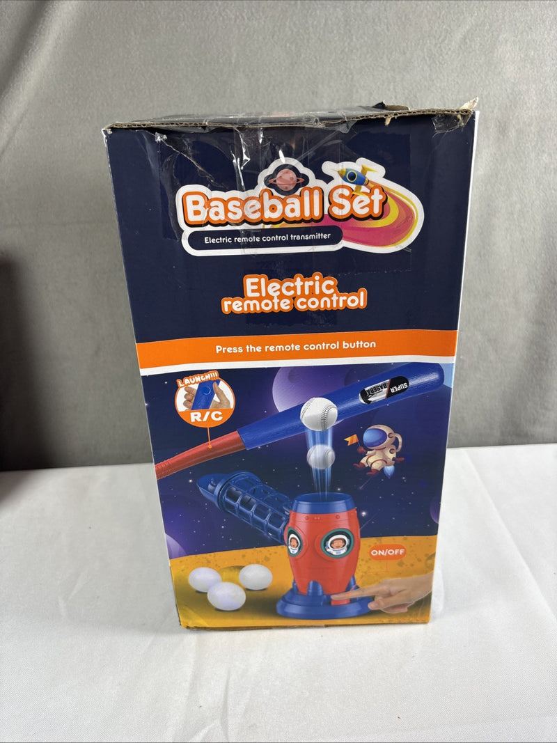 Electric Baseball Launcher for Kids with Remote Control T-Ball Training Toy Magic Cars 3