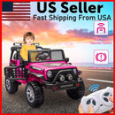 12V Electric Kids Ride-On Jeep Toy Car with Bluetooth and Remote Control, Pink Battery-Powered Magic Cars Variant 0