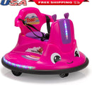 12V Electric Snail-Shaped Bumper Car Toy with Remote Control and 360° Spin for Kids Ages 1.5-9 Magic Cars 0