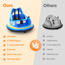 12V Electric Bumper Car for Kids Ages 1.5–6 with Remote Control and DIY Stickers Magic Cars 6