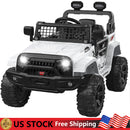 12V Battery-Powered Kids Electric Ride-On Truck Toy with LED Lights Magic Cars 0