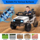 12V Electric Kids Ride-On Truck Car with Remote Control, LED Lights, and Music Magic Cars 3