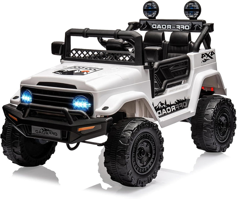12V Electric Ride-On Truck Car for Kids with Remote Control and Spring Suspension Magic Cars 11