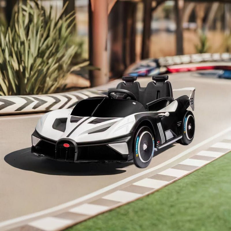 Electric Kids Ride-On Bugatti Race Car Large Size with Drift Mode and High Quality Magic Cars 0