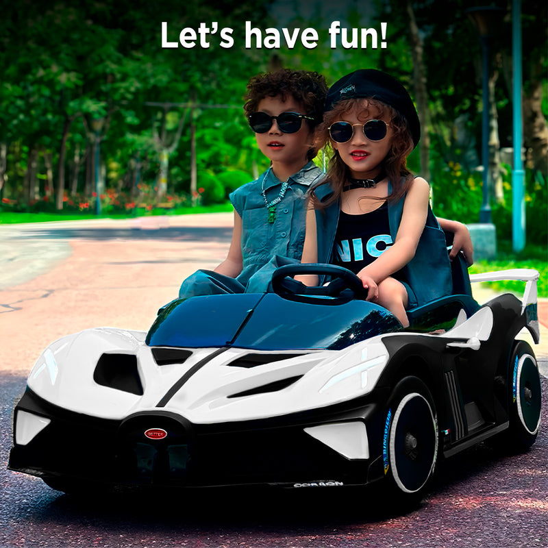 Electric Kids Ride-On Bugatti Race Car Large Size with Drift Mode and High Quality Magic Cars 9