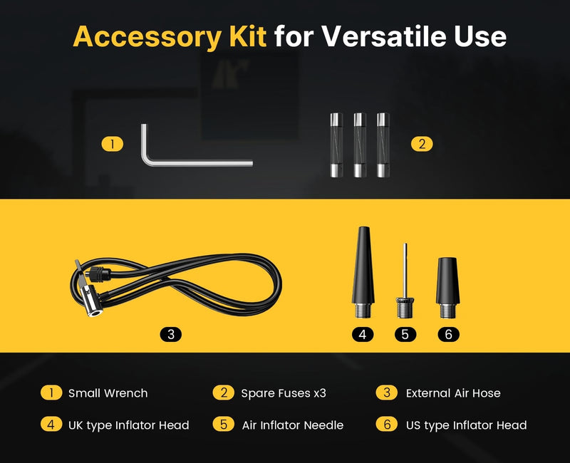 12V Electric Hydraulic Car Jack 5 Ton Lift with Built-in Tire Inflator Magic Cars 7