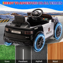 12V Police Car Electric Ride-On Toy for Kids with Remote Control and Flashing Lights Magic Cars 7