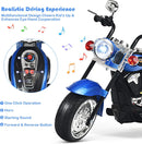 Battery-Powered Child's Electric Chopper-Style Ride-On Motorcycle Toy Magic Cars 4