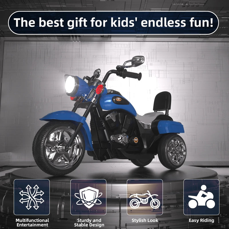 Battery-Powered Electric Ride-On Motorcycle Toy for Children Magic Cars 5