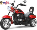 Kids Electric Ride-On Motorcycle in Harley Style with Rechargeable Battery Magic Cars 10