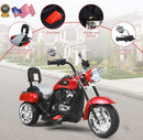 Kids Electric Ride-On Motorcycle in Harley Style with Rechargeable Battery Magic Cars 3