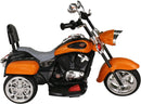 6V Electric Orange Kids Motorcycle Ride-On Toy with Battery Powered Motor Magic Cars 1
