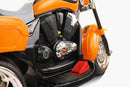 6V Electric Orange Kids Motorcycle Ride-On Toy with Battery Powered Motor Magic Cars 7