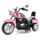 Battery-Powered Pink Electric Ride-On Motorcycle for Kids Magic Cars Variant 0
