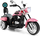 Battery-Powered Pink Kids Motorcycle Ride-On Toy Magic Cars 1