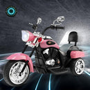Battery-Powered Pink Kids Motorcycle Ride-On Toy Magic Cars 7