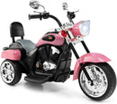 Battery-Powered Pink Kids Motorcycle Ride-On Toy Magic Cars 9
