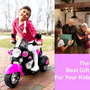 Electric Pink Ride-On Battery-Powered Kids Motorcycle Chopper Magic Cars 8
