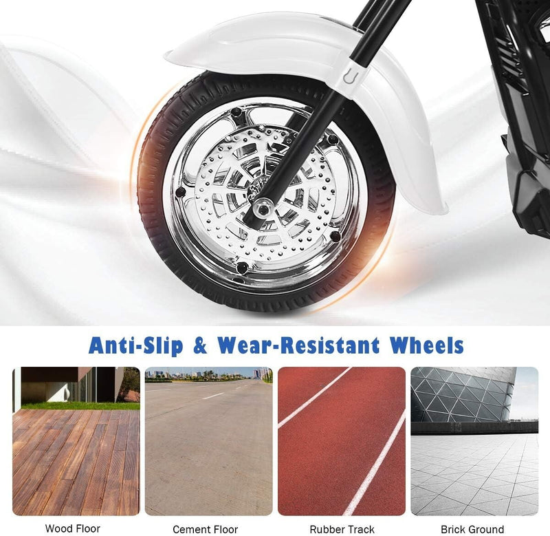 Electric 6V Battery-Powered Kids Motorcycle Ride-On Toy with Music Magic Cars 5