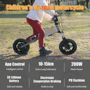 200W Electric Dirt Bike for Kids Ages 5–10 with Speeds up to 15 MPH Magic Cars 5