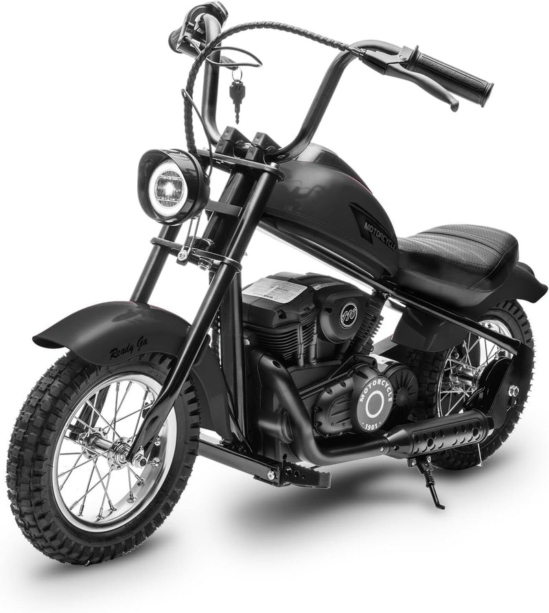 24V Electric Kids Dirt Bike Motorcycle with 300W Motor, 2 Speeds and 12" Tires Magic Cars Variant 0