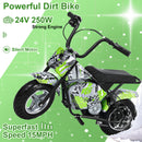 24V 250W Kids Electric Off-Road Dirt Bike Motocross Magic Cars 7