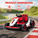 Kids' Electric Drift Go Kart with 200W Dual Motor and 7AH Battery for 360° Drifting Magic Cars 1