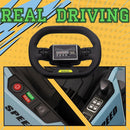 Electric Drift Kart with Adjustable Seat 24V Outdoor Ride-On Toy with 4 Speed Modes Magic Cars 21