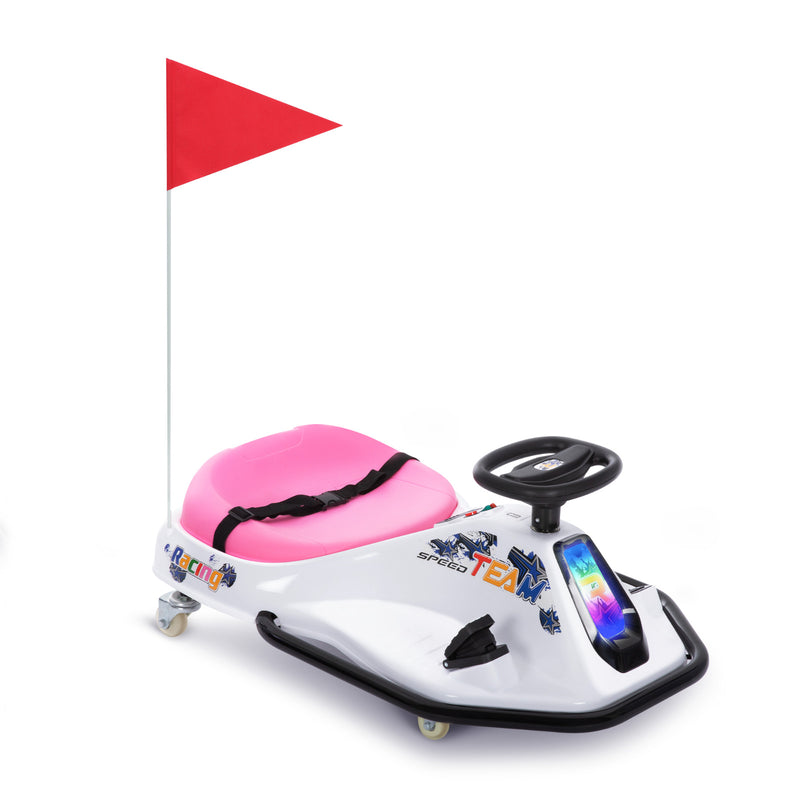 Electric Drifting Go Kart Bumper Car for Kids Ages 3+ with 24V High/Low Speed Control Magic Cars Variant 0