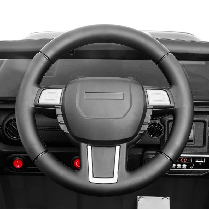 12V Electric Dual Drive Ride-On Jeep for Kids with LED Lights Magic Cars 2