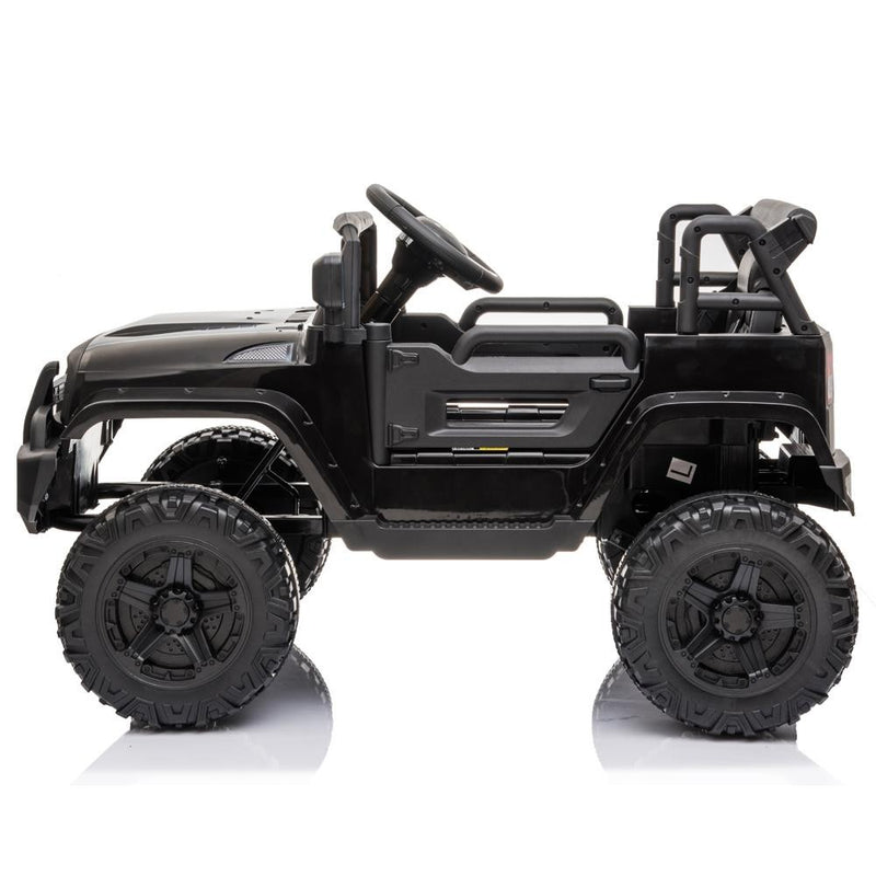 12V Electric Dual Drive Ride-On Jeep for Kids with LED Lights Magic Cars 4