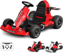 12V Red Electric Drift Go-Kart for Kids with Battery-Powered Outdoor Riding Magic Cars 6