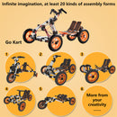 Electric Innovation Kart with 20+ Assembly Methods and Parent-Child Interaction Kit Magic Cars 1