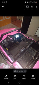 Pink Electric Ride-On Jeep for Kids Magic Cars 1