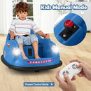 Remote-Controlled Electric Bumper Car for Kids with 360° Spin, LED Lights, and Music Magic Cars 4
