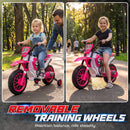 Toddler Electric Motorcycle with Safety Training Wheels Magic Cars 4