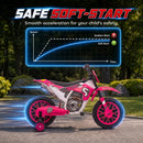 Toddler Electric Motorcycle with Safety Training Wheels Magic Cars 5