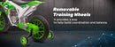 12V Electric Kids Green Dirt Bike with Dual Shock Battery Ride-On Toy Motorcycle Magic Cars 11
