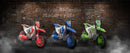 12V Electric Kids Green Dirt Bike with Dual Shock Battery Ride-On Toy Motorcycle Magic Cars 16