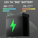 12V Green Electric Kids Motorcycle with LED Lights and Bluetooth Music Ride-On Toy Magic Cars 4