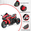 12V Red Electric Kids Motorcycle with LED Lights and Bluetooth Music Magic Cars 15