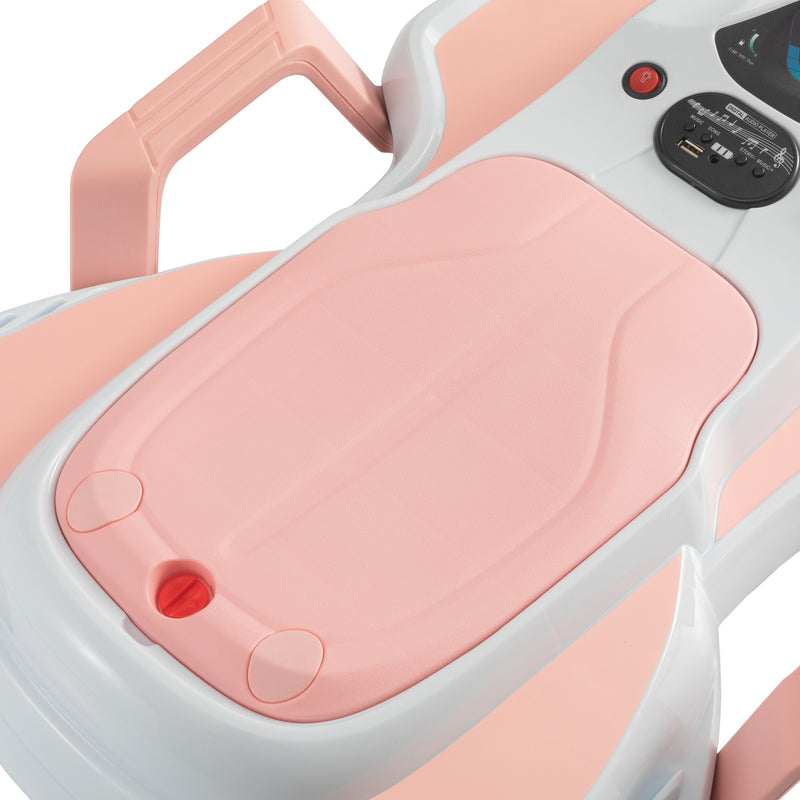 Electric Kids Racing Car with Music and Lights Pink Magic Cars 18