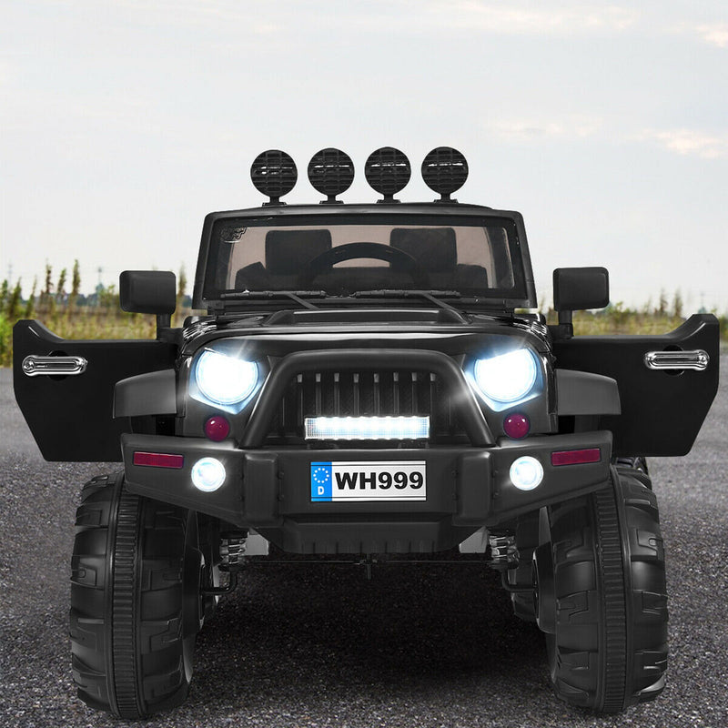 12V Electric Kids Ride-On Truck Car with MP3 and Remote Control Black Magic Cars 2